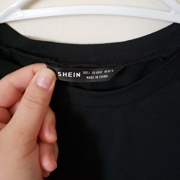 Shein Black T Large Lace - Picture 5 of 7